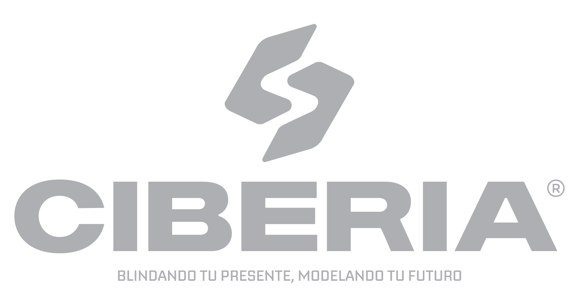 Ciberia_Logo secundario Mist grey